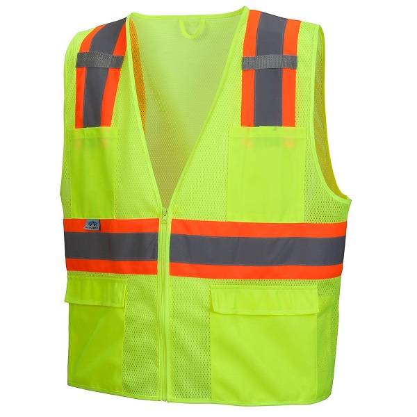 Type R - Class 2 Hi-Vis Lime Safety Vest